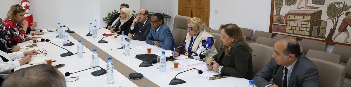 جلسة عمل بين وزارة الشؤون الثقافية في تونس واتحاد إذاعات الدول العربية تحضيرا للمهرجان العربي للإذاعة والتلفزيون 